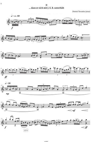 Other Cover Image Träume eines Geigers für Violine solo (2010/rev. 2020)