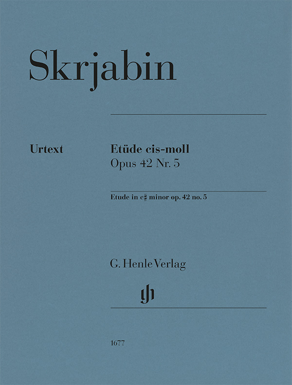 Front Cover Image Etüde cis-moll op. 42 Nr. 5
