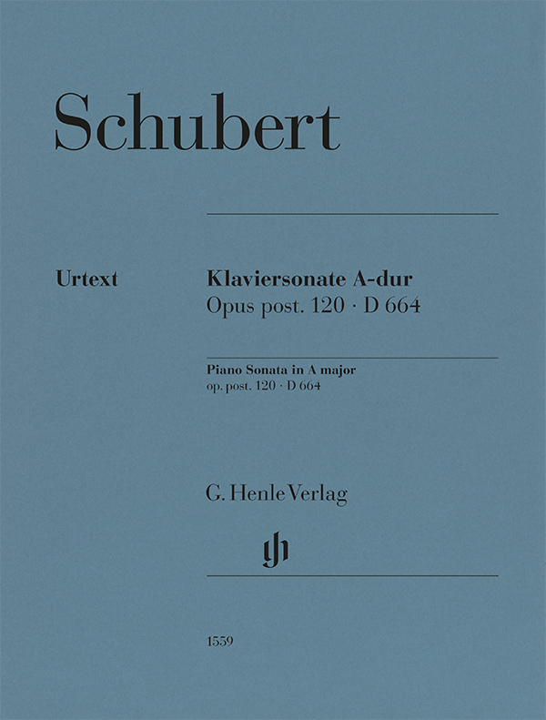 Front Cover Image Klaviersonate A-dur op. post. 120 D 664