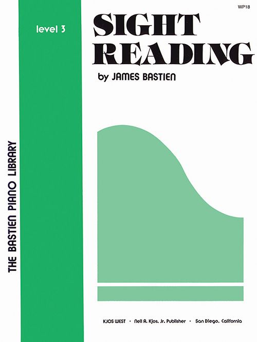 Front Cover Image Sight Reading - Level 3