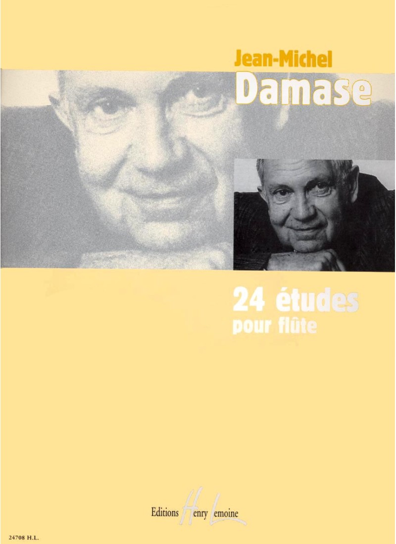 Front Cover Image 24 études pour flûte