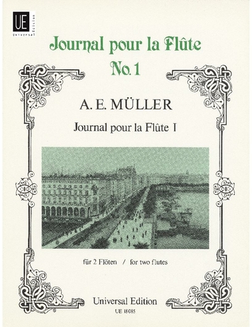 Front Cover Image Journal pour la Flûte für 2 Flöten
