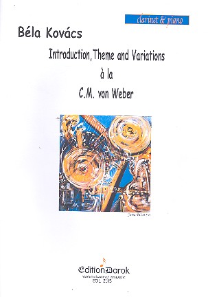 Front Cover Image Introduction, Theme and Variations à la C.M. von Weber