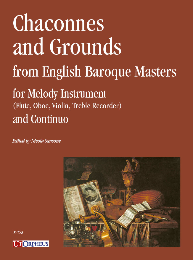 Front Cover Image Chaconnes and Grounds from English Baroque Masters