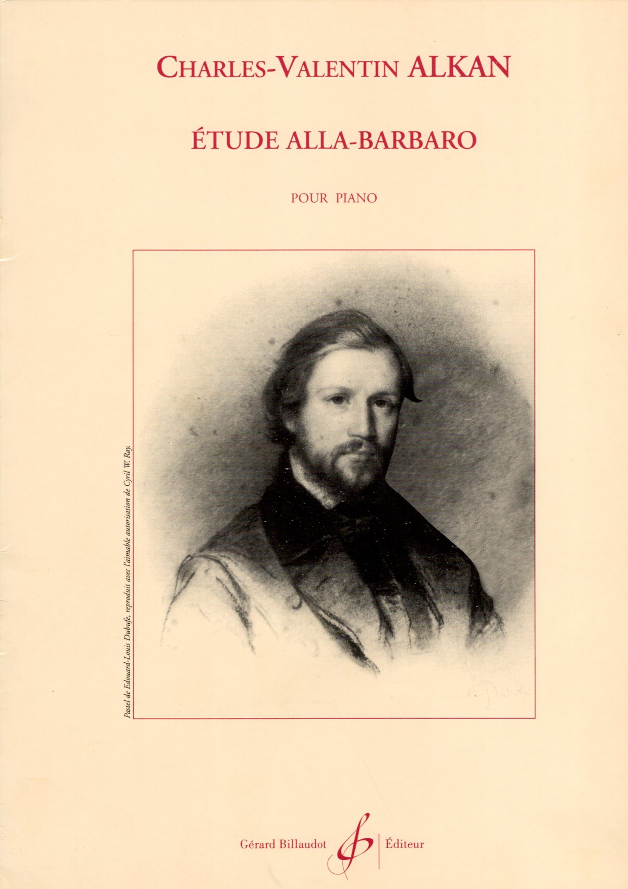 Front Cover Image Etude alla barbaro (Woo)