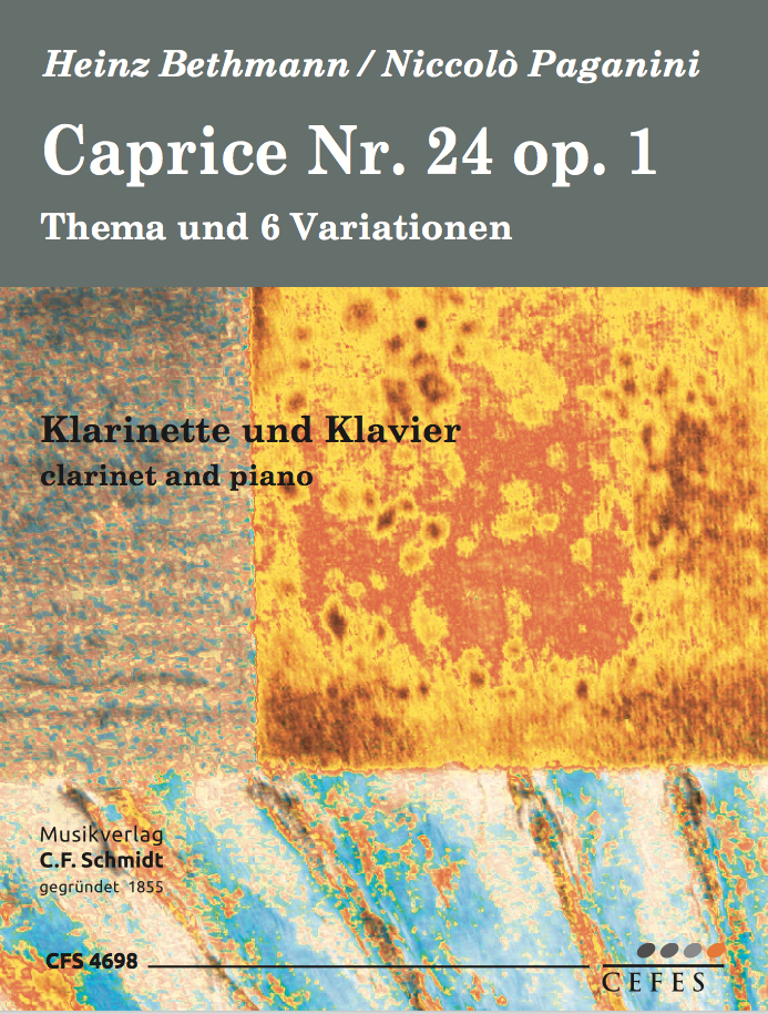 Front Cover Image Caprice Nr. 24 op. 1