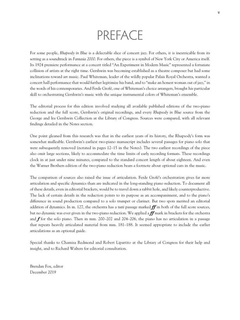 Other Cover Image Rhapsody in Blue