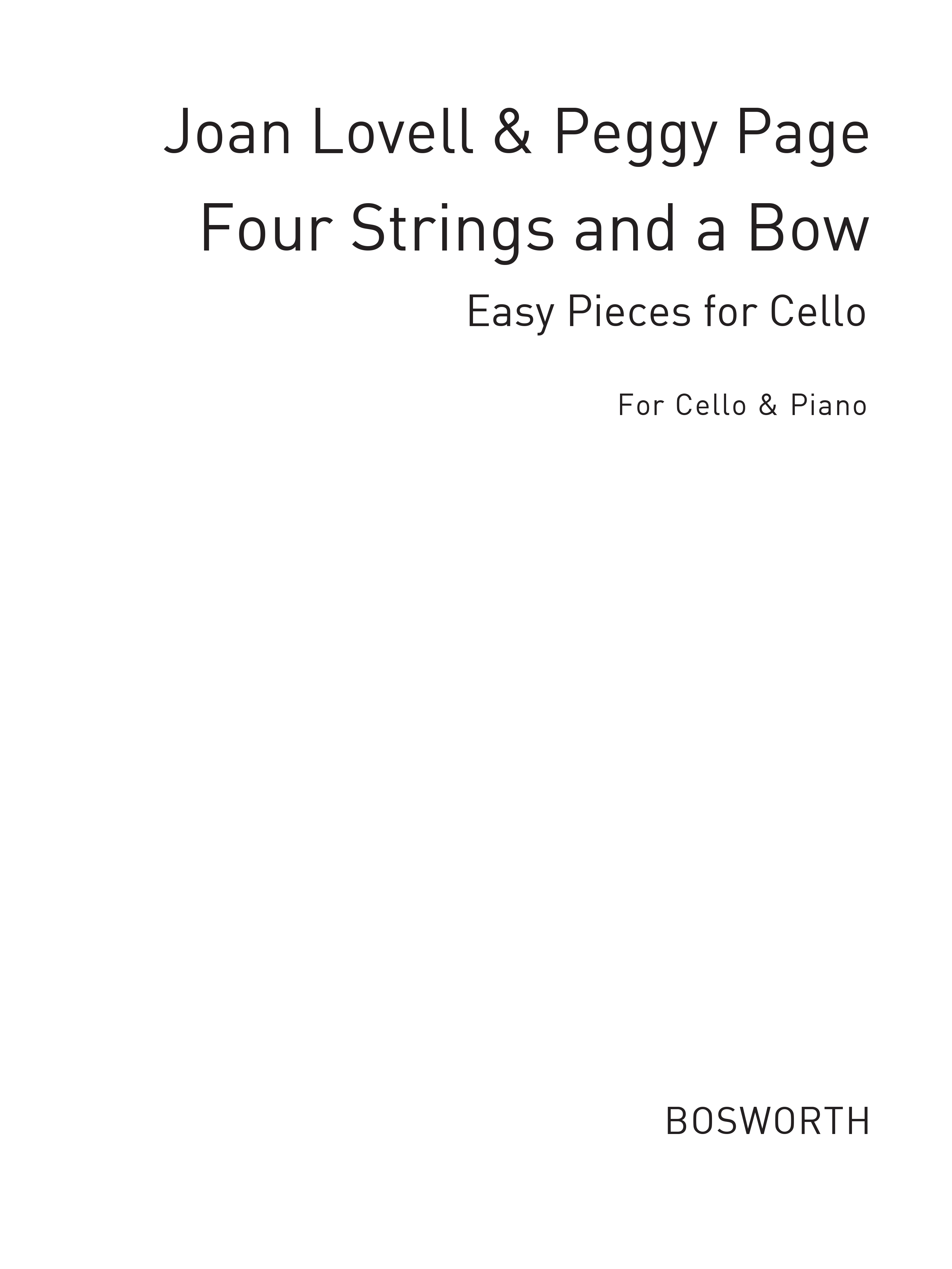 Front Cover Image Four Strings & A Bow 1