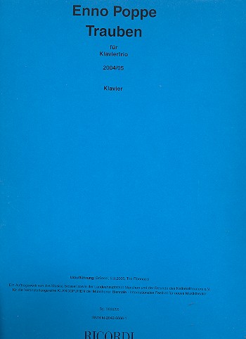 Front Cover Image Trauben