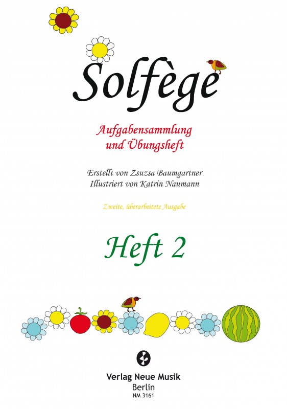 Front Cover Image Solfège - Heft 2
