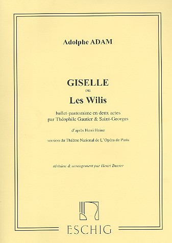 Front Cover Image Giselle ou Les Wilis