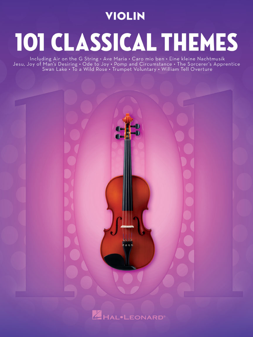 Front Cover Image 101 Classical Themes for Violin