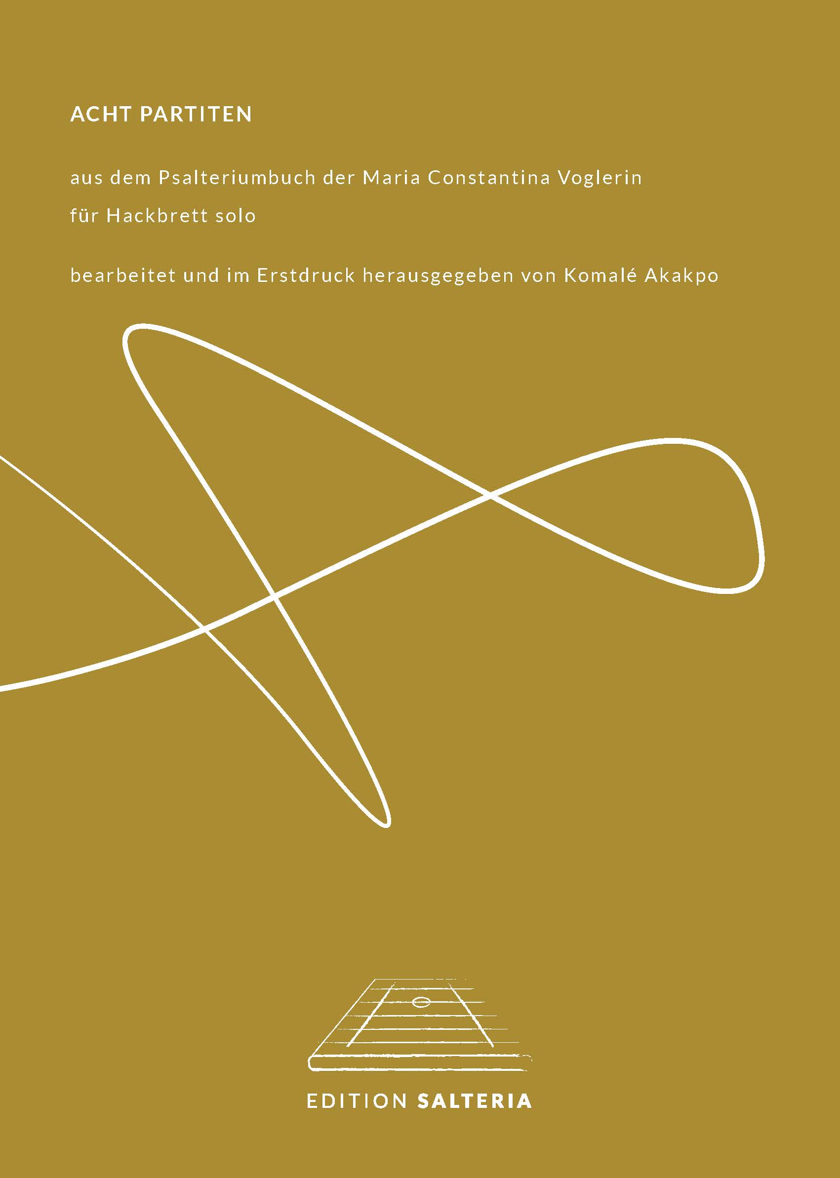 Front Cover Image Acht Partiten aus dem Psalteriumbuch der M.C. Voglerin