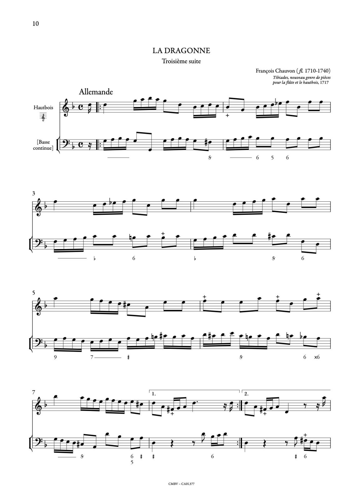 Other Cover Image Hautbois, Volume 3