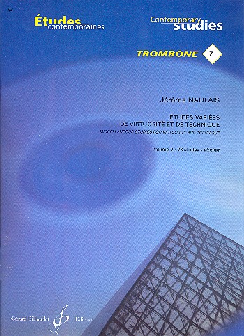 Front Cover Image Etudes variees de virtuosite et de technique. Volume 2: 23 etudes