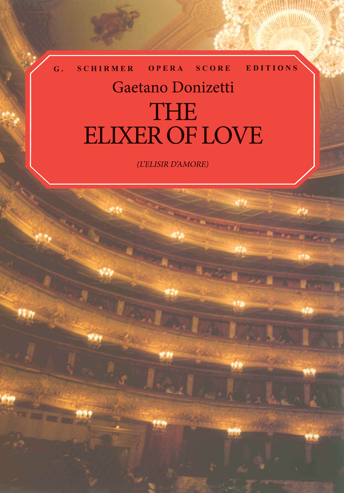 Front Cover Image L'elisir d'amore