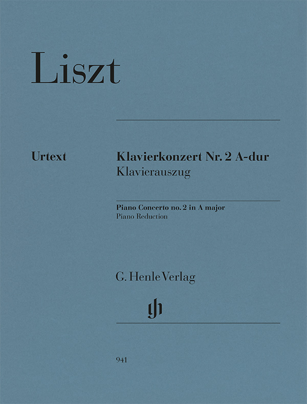 Front Cover Image Klavierkonzert Nr. 2 A-dur