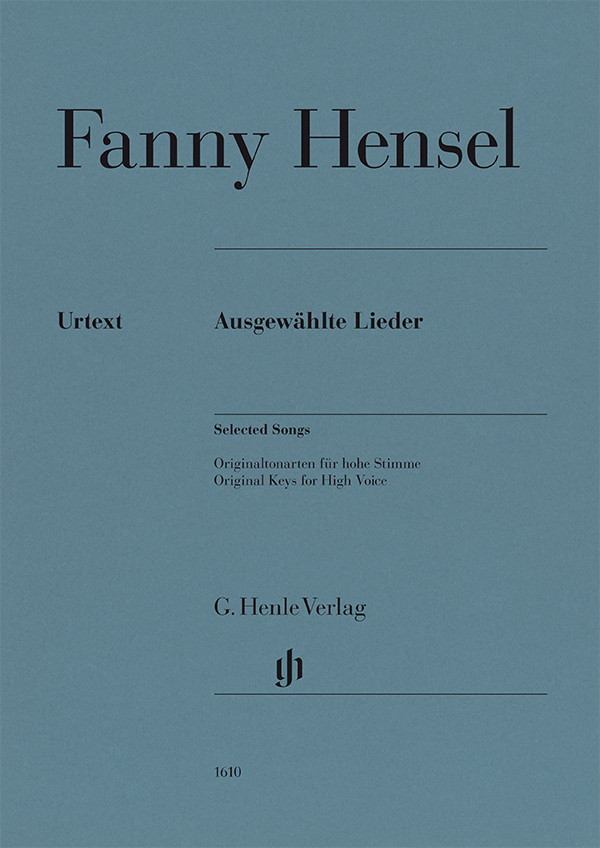 Front Cover Image Ausgewählte Lieder