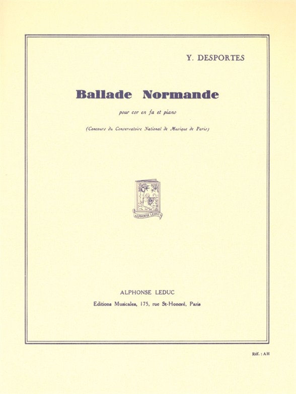 Front Cover Image Ballade Normande