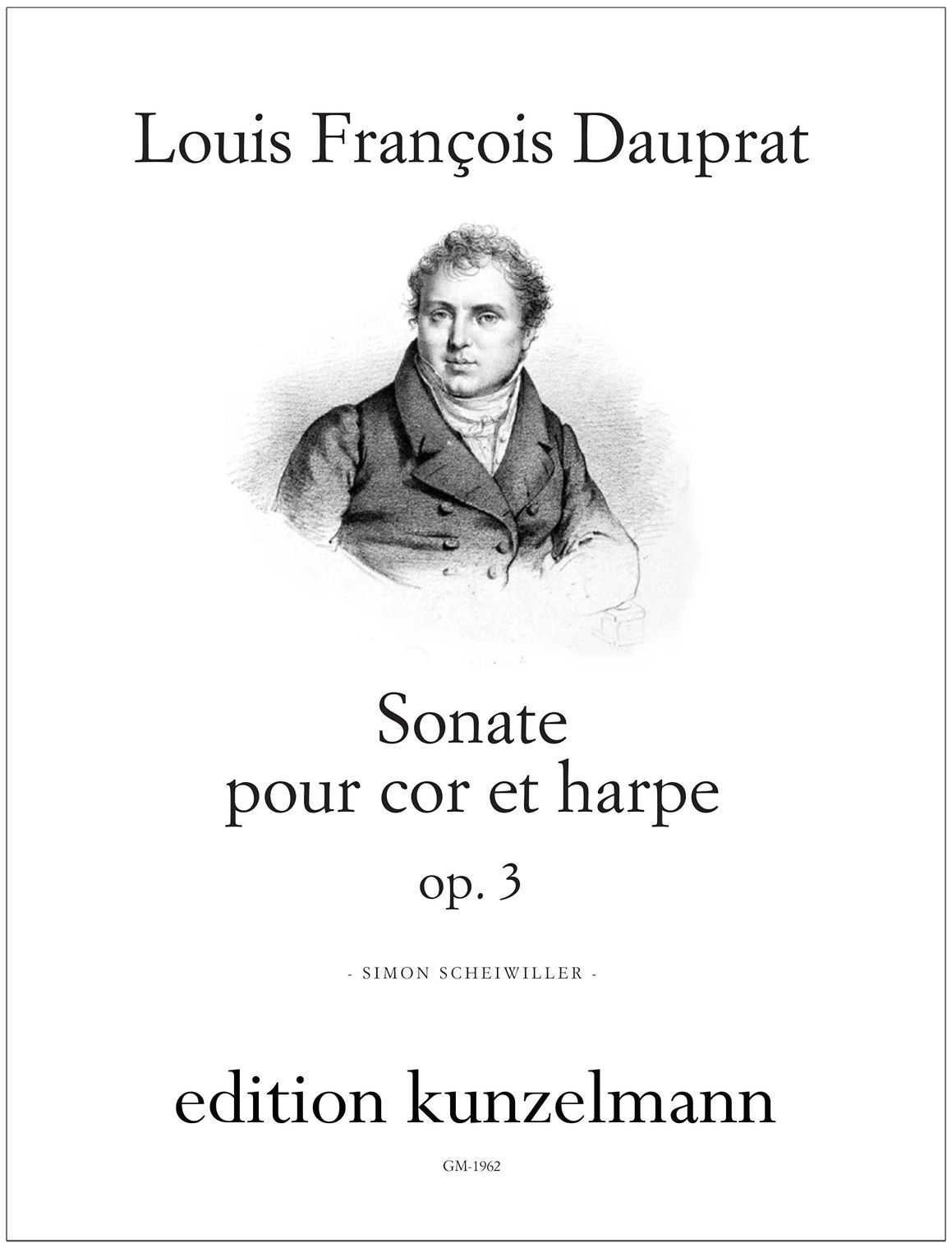 Front Cover Image Sonate für Horn und Harfe F-Dur op. 3