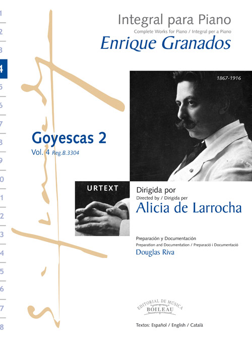 Front Cover Image Goyescas 2