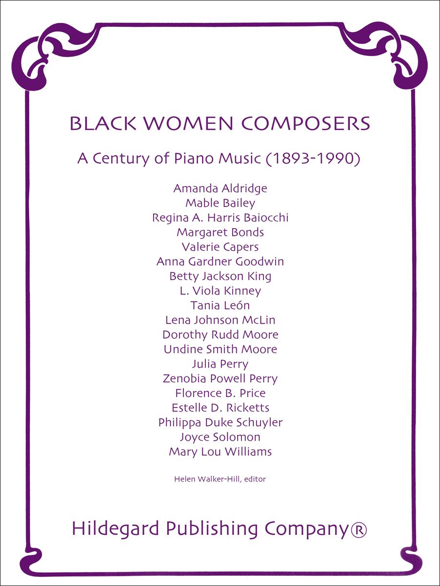 Front Cover Image Black Women Composers