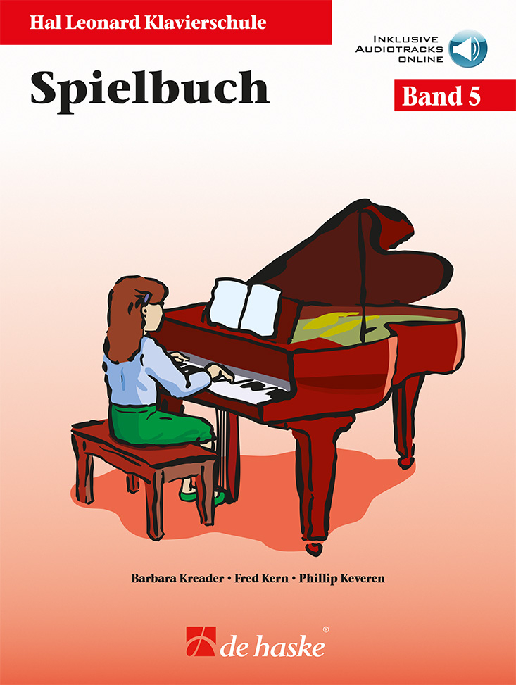 Front Cover Image Hal Leonard Klavierschule Spielbuch 5