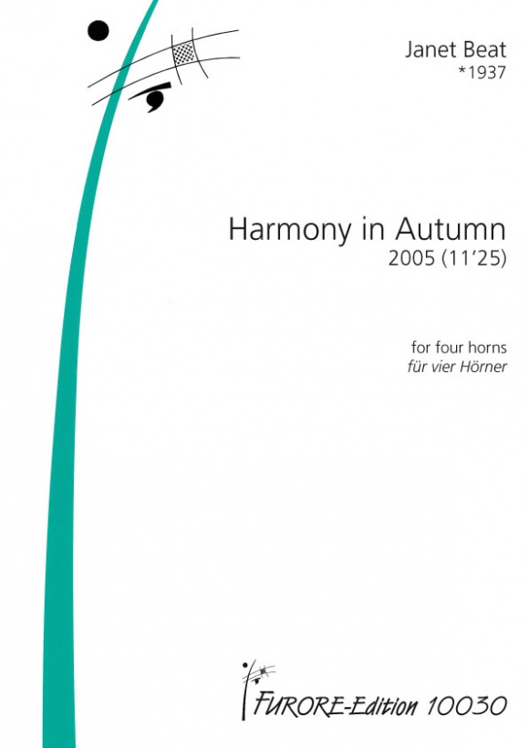 Front Cover Image Harmony in Autumn