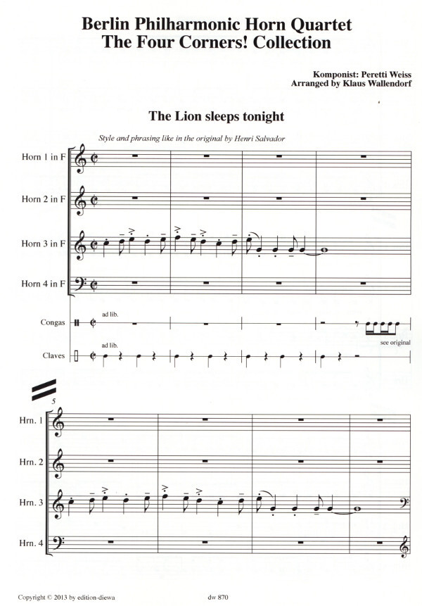 Other Cover Image The Lion Sleeps Tonight