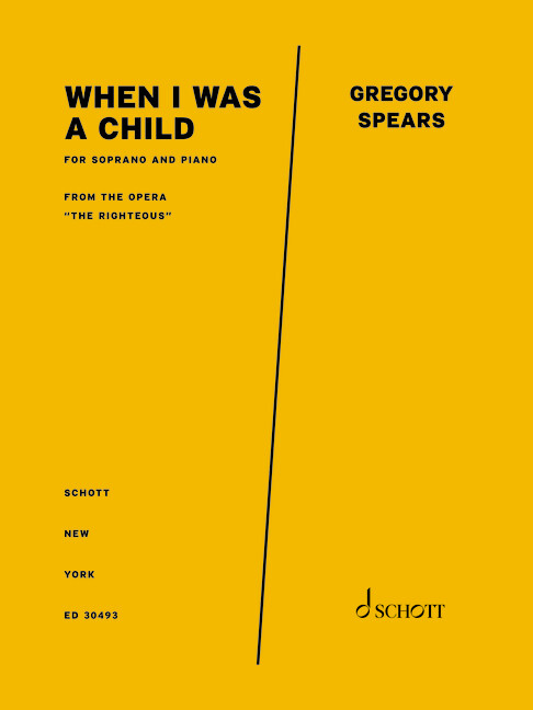 Front Cover Image When I was a child