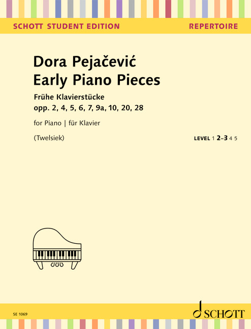 Front Cover Image Early Piano Pieces