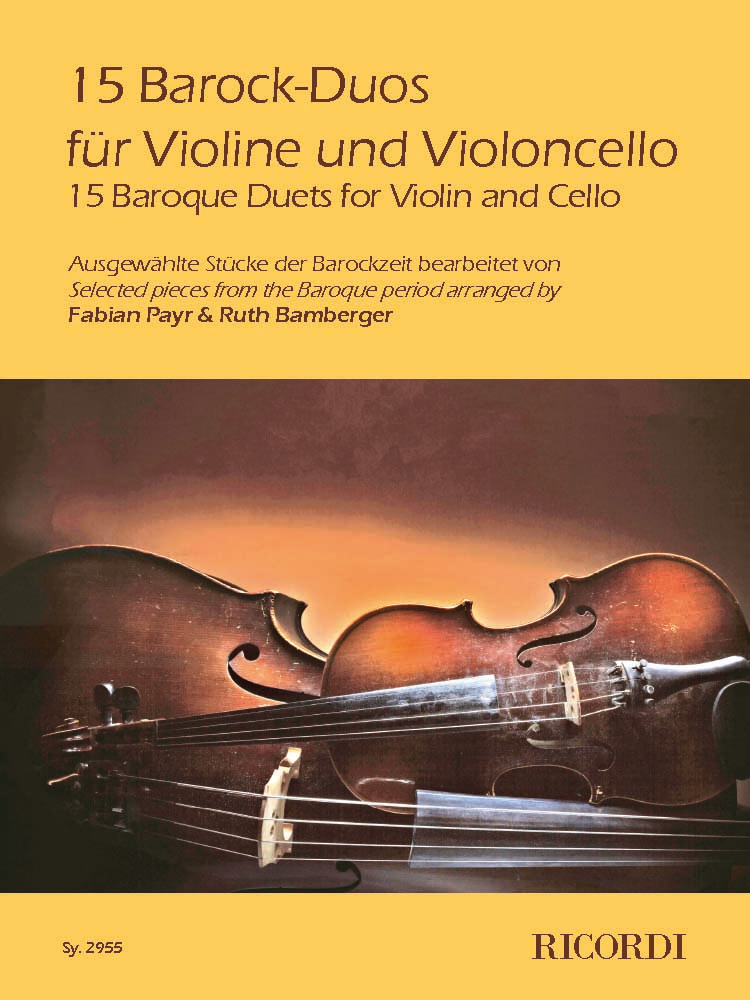 Front Cover Image 15 Barock-Duos für Violine und Violoncello