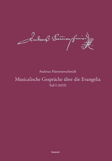 Front Cover Image Musicalische Gespräche über die Evangelia, Teil 1 (1655)