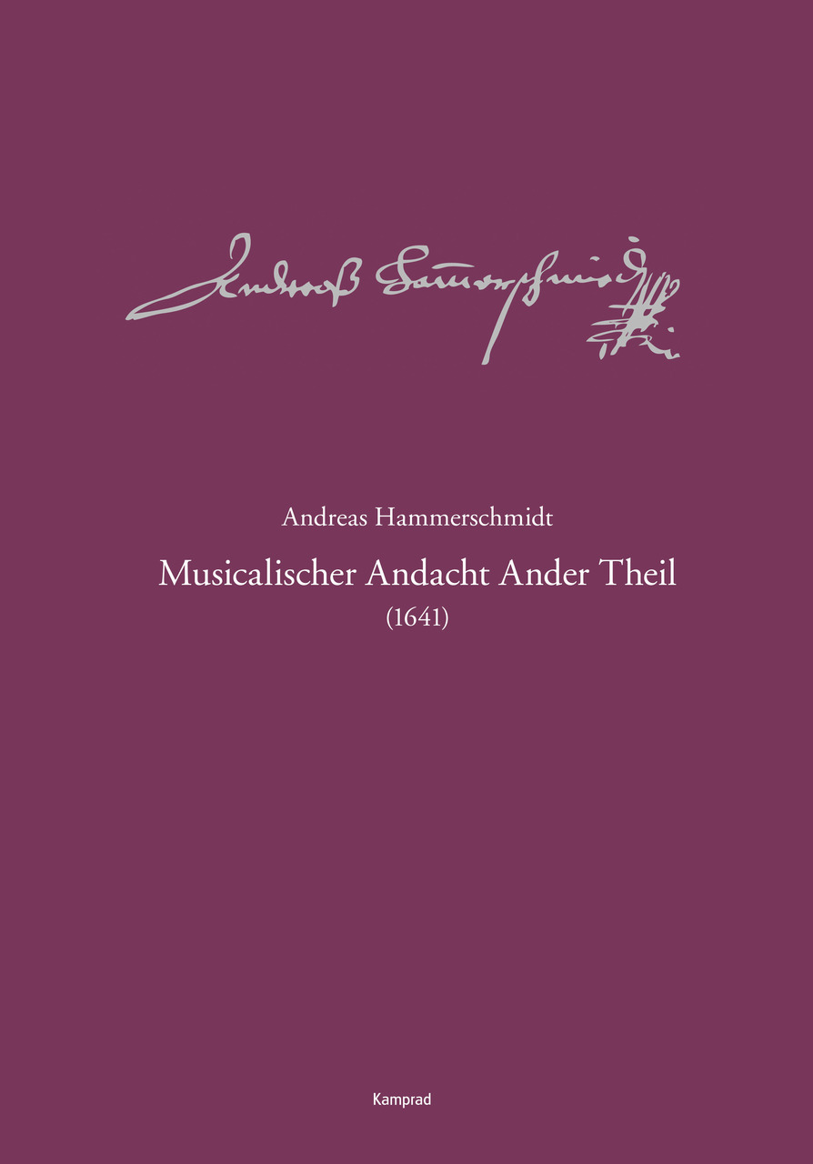 Front Cover Image Musicalischer Andacht Ander Theil HaWV 121–154 (1641)