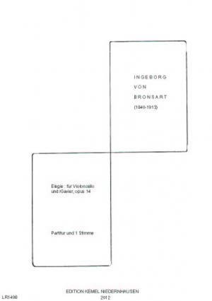Front Cover Image Elegie op. 14