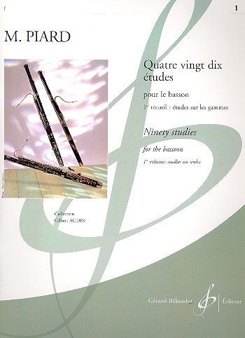 Front Cover Image Quatre-vingt-dix Études. Volume 1