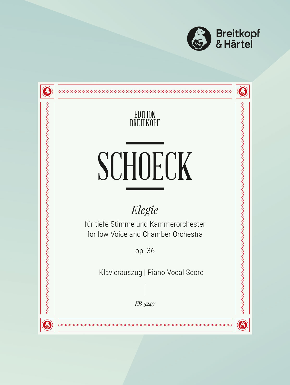 Other Cover Image Elegie op. 36