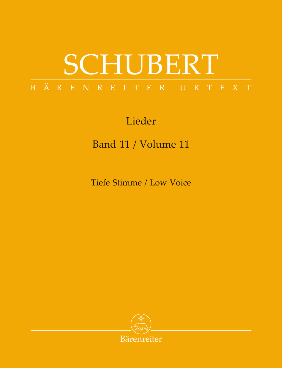 Front Cover Image Lieder Tiefe Stimme, Band 11