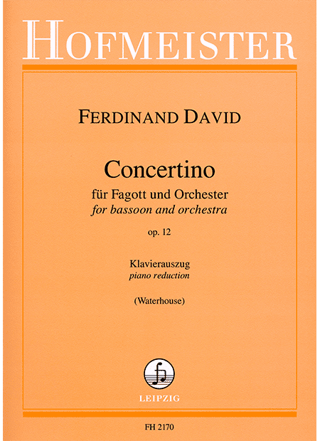 Front Cover Image Concertino für Fagott und Orchester op. 12