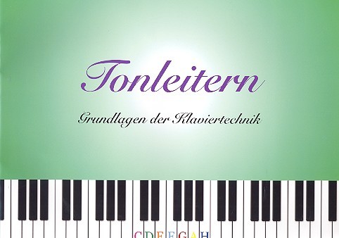 Front Cover Image Tonleitern - Grundlagen der Klaviertechnik
