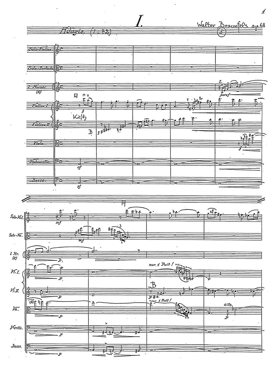 Front Cover Image Sinfonia concertante Op. 68