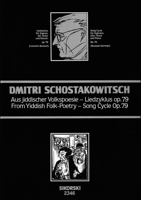 Front Cover Image Aus jiddischer Volkspoesie op. 79