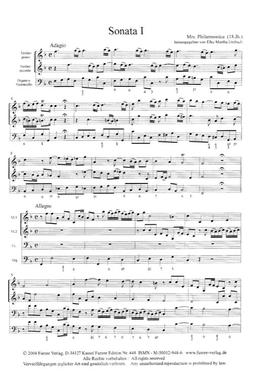 Other Cover Image Triosonaten Vol I: Sonates