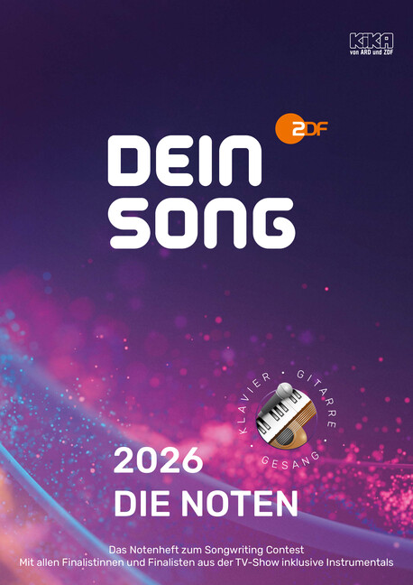 Front Cover Image Dein Song 2026 - Die Noten