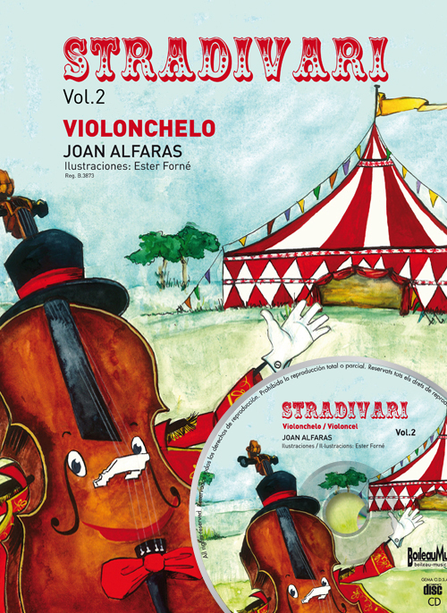 Front Cover Image Stradivari violonchelo, Vol. 2 - Castellano