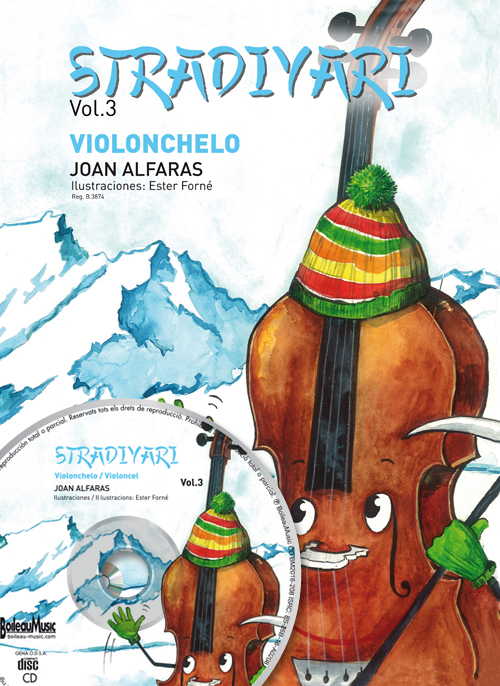Front Cover Image Stradivari violonchelo, Vol. 3 - Castellano