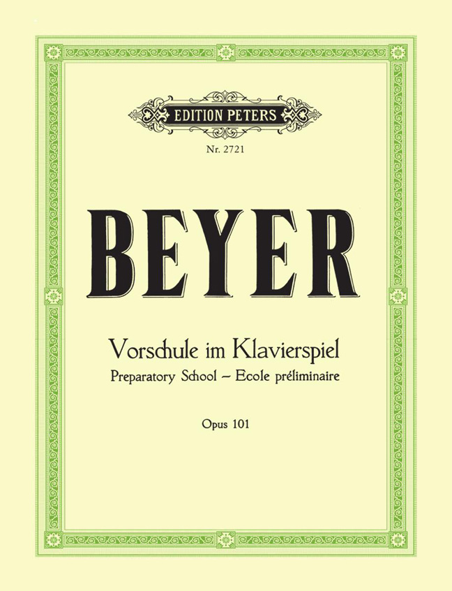 Front Cover Image Vorschule im Klavierspiel op. 101