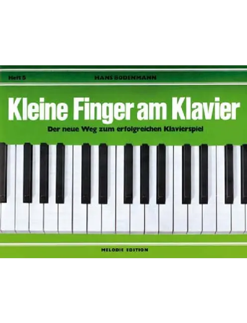 Front Cover Image Kleine Finger am Klavier Band 5