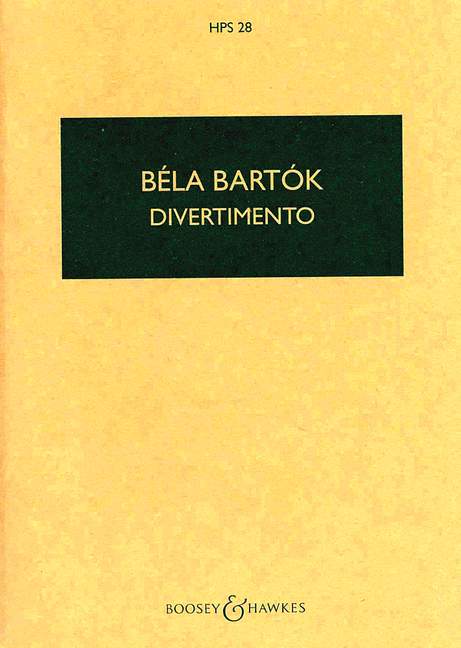 Front Cover Image Divertimento (1939)