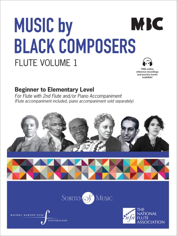 Front Cover Image Music by Black Composers: Flute Volume 1